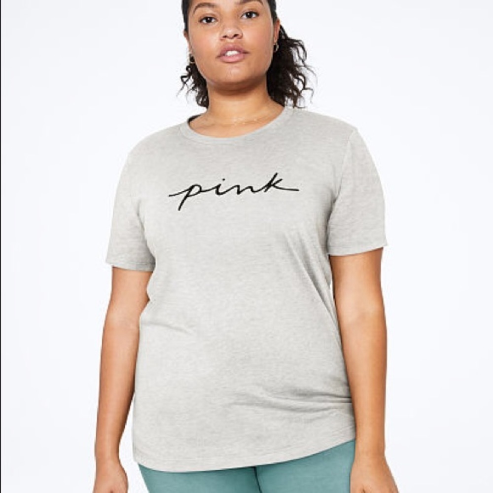 Victoria’s Secret PINK Everyday Tee Gray